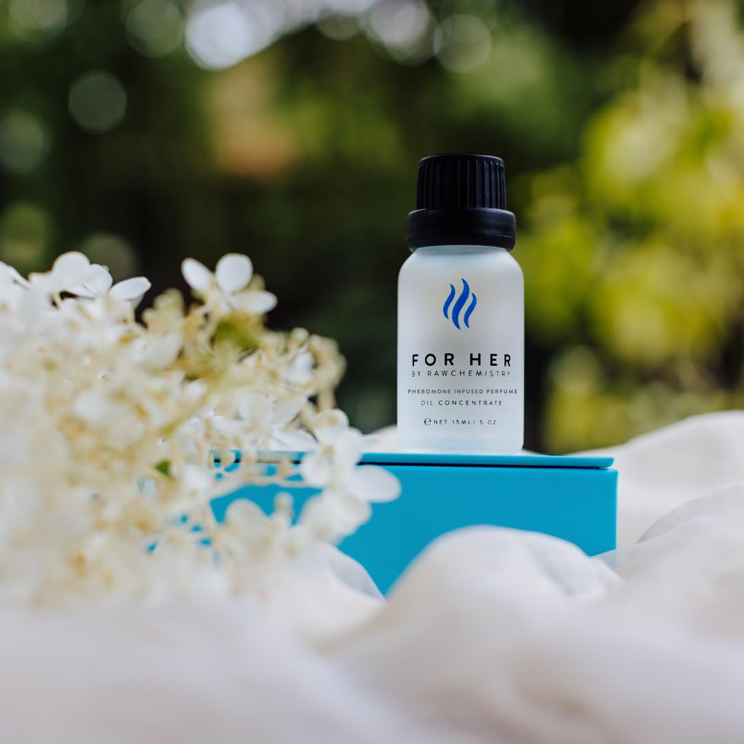RawChemistry for Her - A Pheromone Infused Perfume Oil - Elegance, Extra Strength (15ml Concentrate)