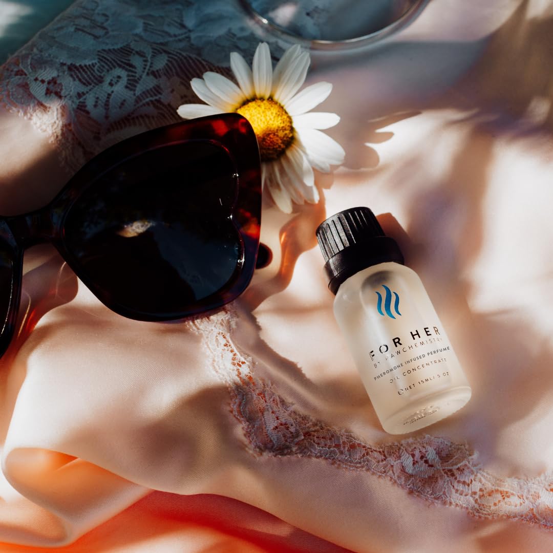 RawChemistry for Her - A Pheromone Infused Perfume Oil - Elegance, Extra Strength (15ml Concentrate)