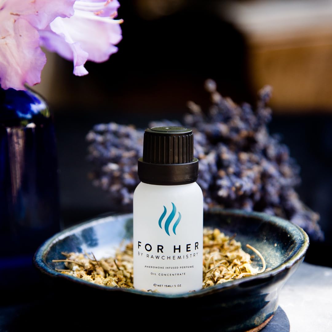RawChemistry for Her - A Pheromone Infused Perfume Oil - Elegance, Extra Strength (15ml Concentrate)