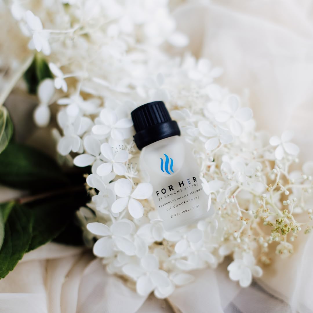 RawChemistry for Her - A Pheromone Infused Perfume Oil - Elegance, Extra Strength (15ml Concentrate)