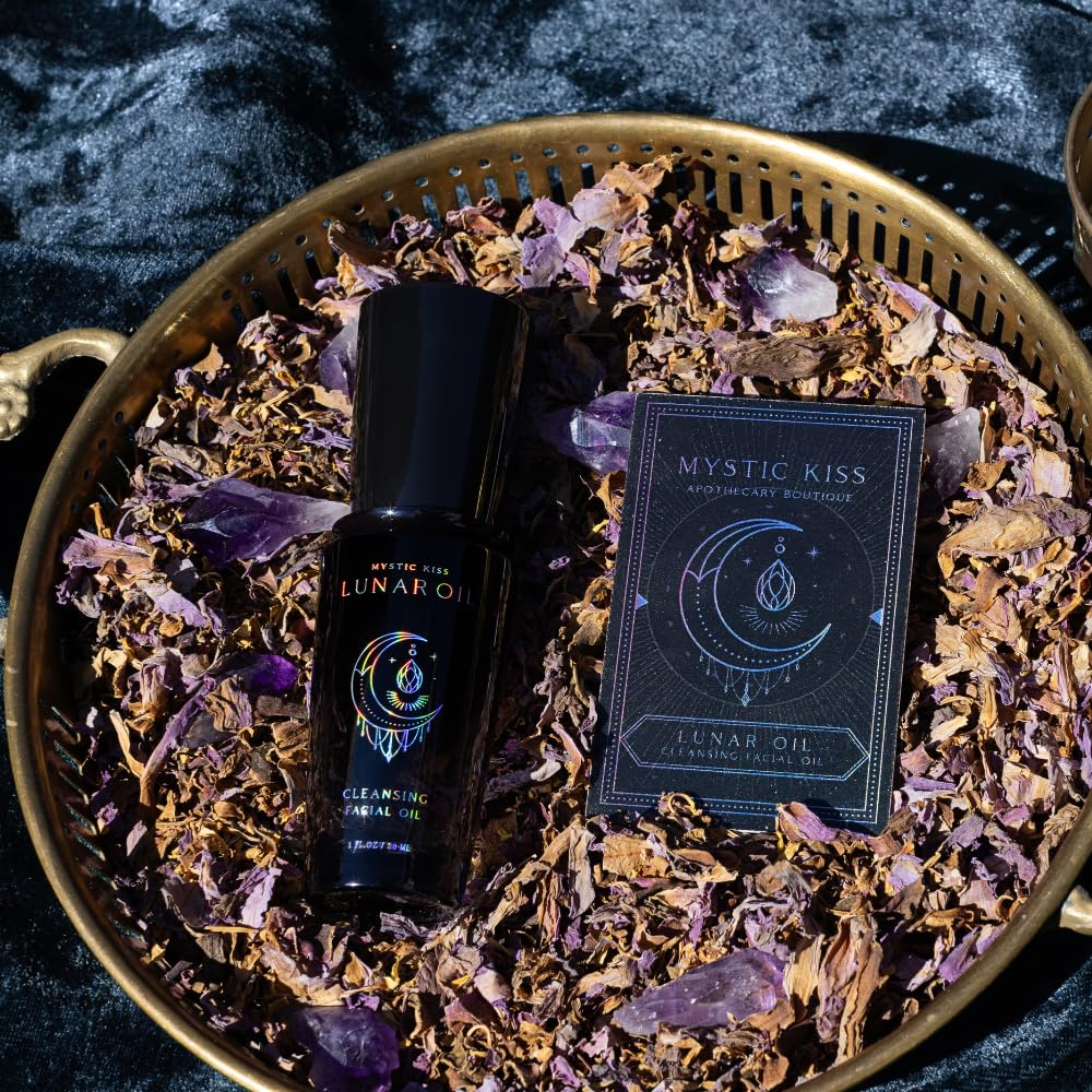 Lunar Hydrating Face Oil I Apricot Kernel Seed, Avocado, and Jojoba For Face I Facial Gua Sha Oil I Anti Aging Skin Oil